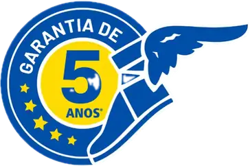 Garantia de 5 anos